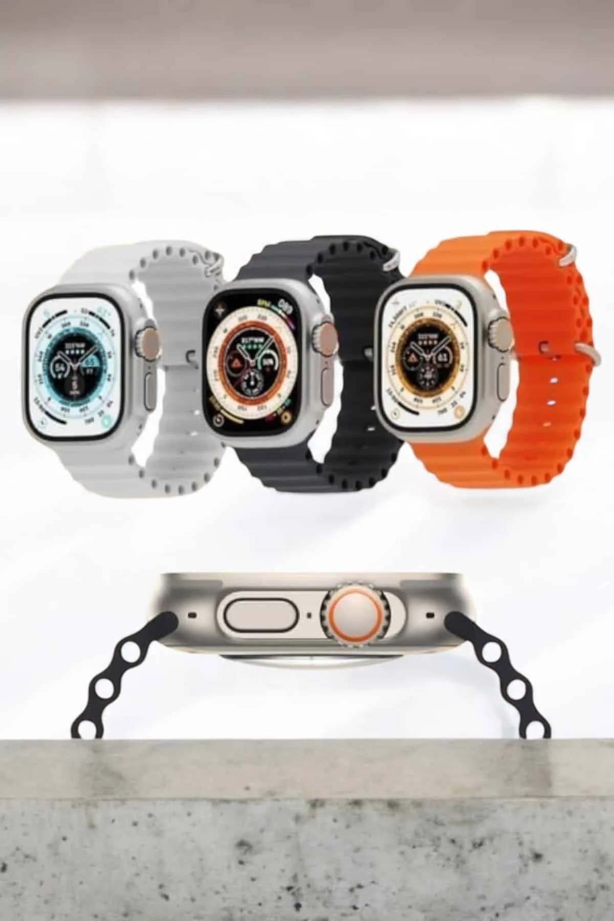 Bluetooth Bağlantılı 49MM Dokunmatik Akıllı Saat Sağlık ve Spor Takip Özellikli görsel 5