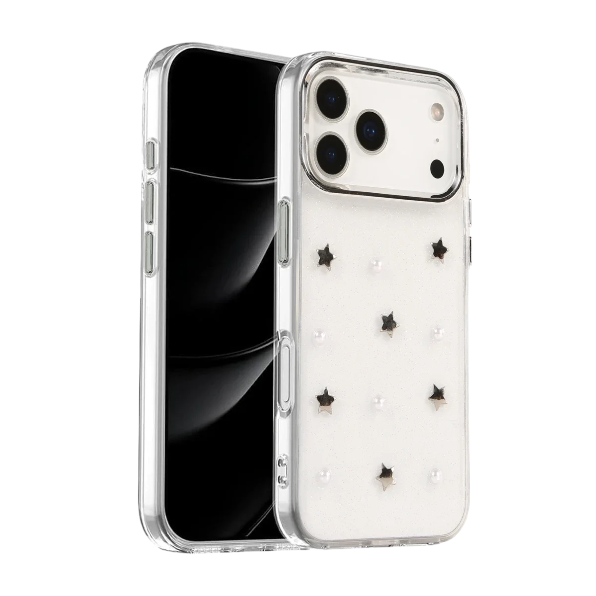 Apple iPhone 17 Pro Max Fiyonk Desenli Kapak - Desen 7