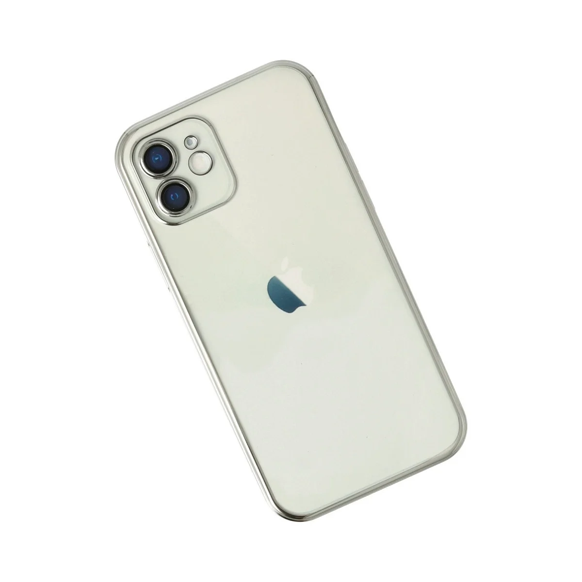 Apple İphone 11 Kılıf Razer Lensli Silikon - Gümüş görsel 2