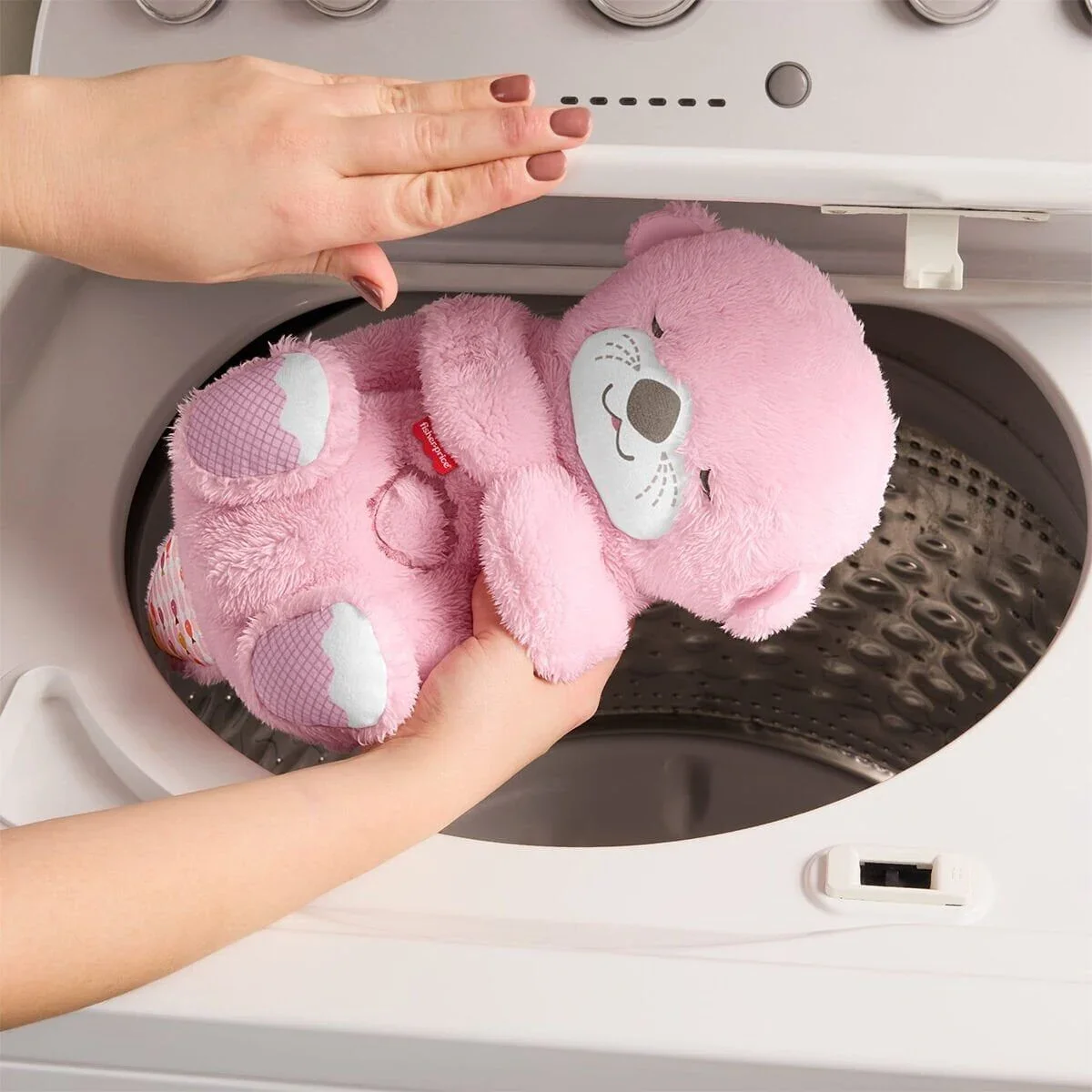 JLJ33 Fisher-Price Uyku Arkadaşı Pembe Su Samuru görsel 3