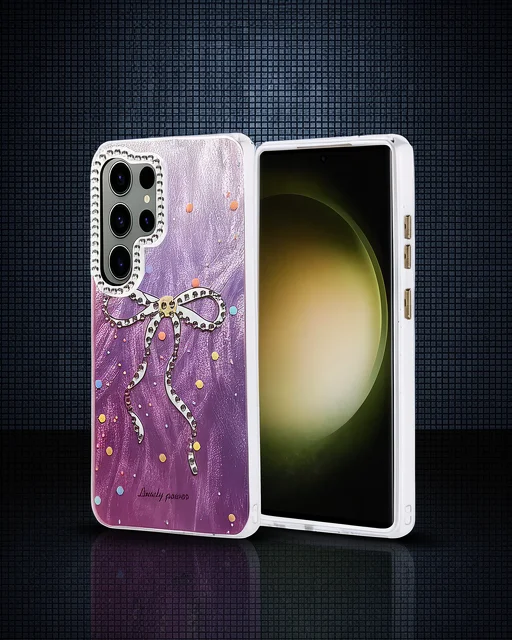 Samsung Galaxy S25 Ultra Kılıf Blade Aynalı Desenli Kapak - Desen 1