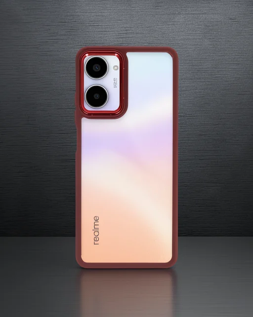 Realme 10 Pro 5g Kılıf Dora Kapak - Kırmızı
