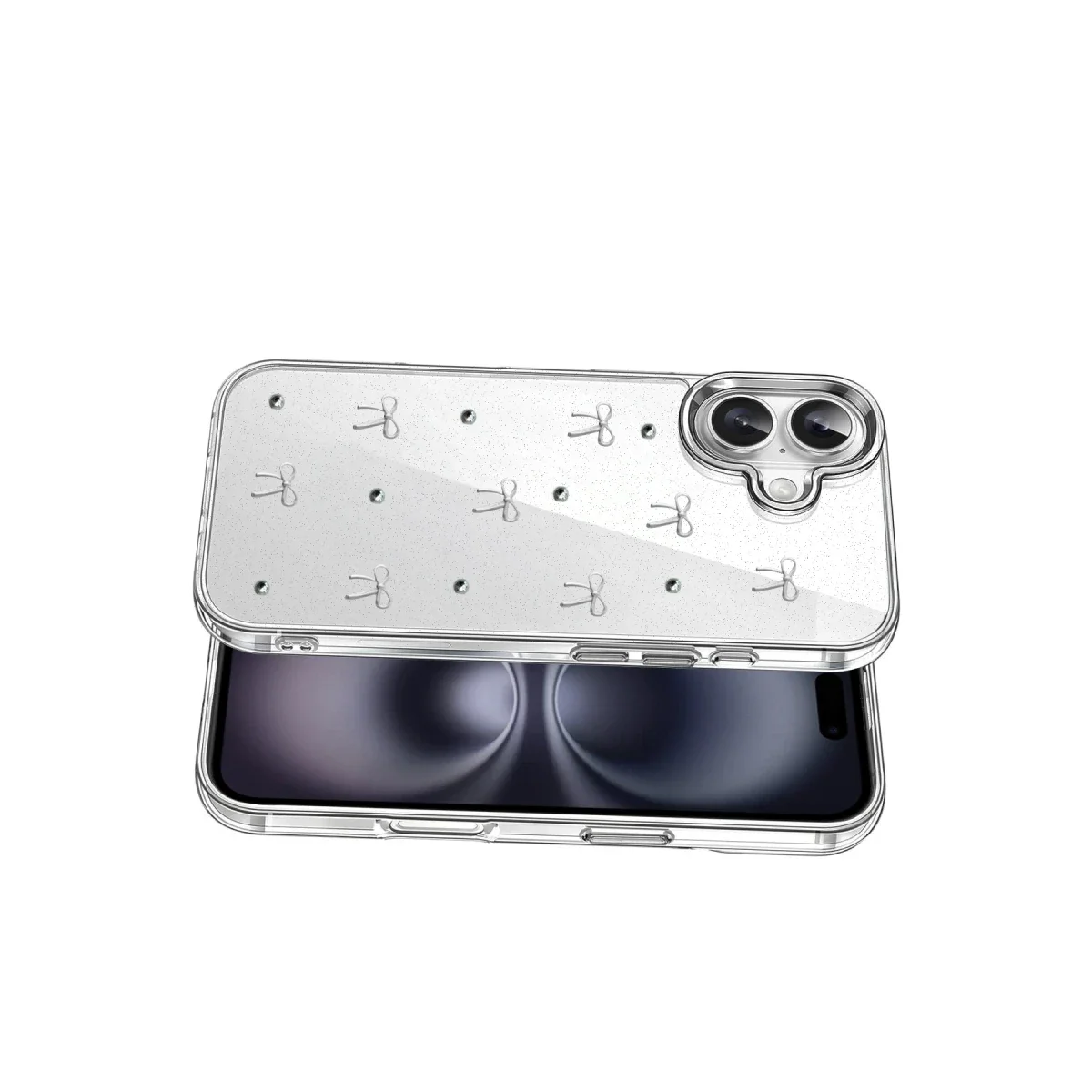 Apple iPhone 17 Fiyonk Desenli Kapak - Desen 5 görsel 4