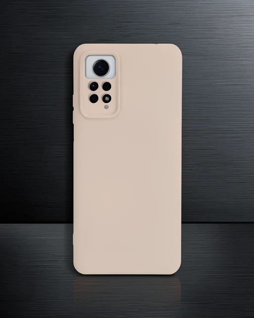 Xiaomi Redmi Note 12 Pro 4g Kılıf Nano İçi Kadife Silikon - Pudra