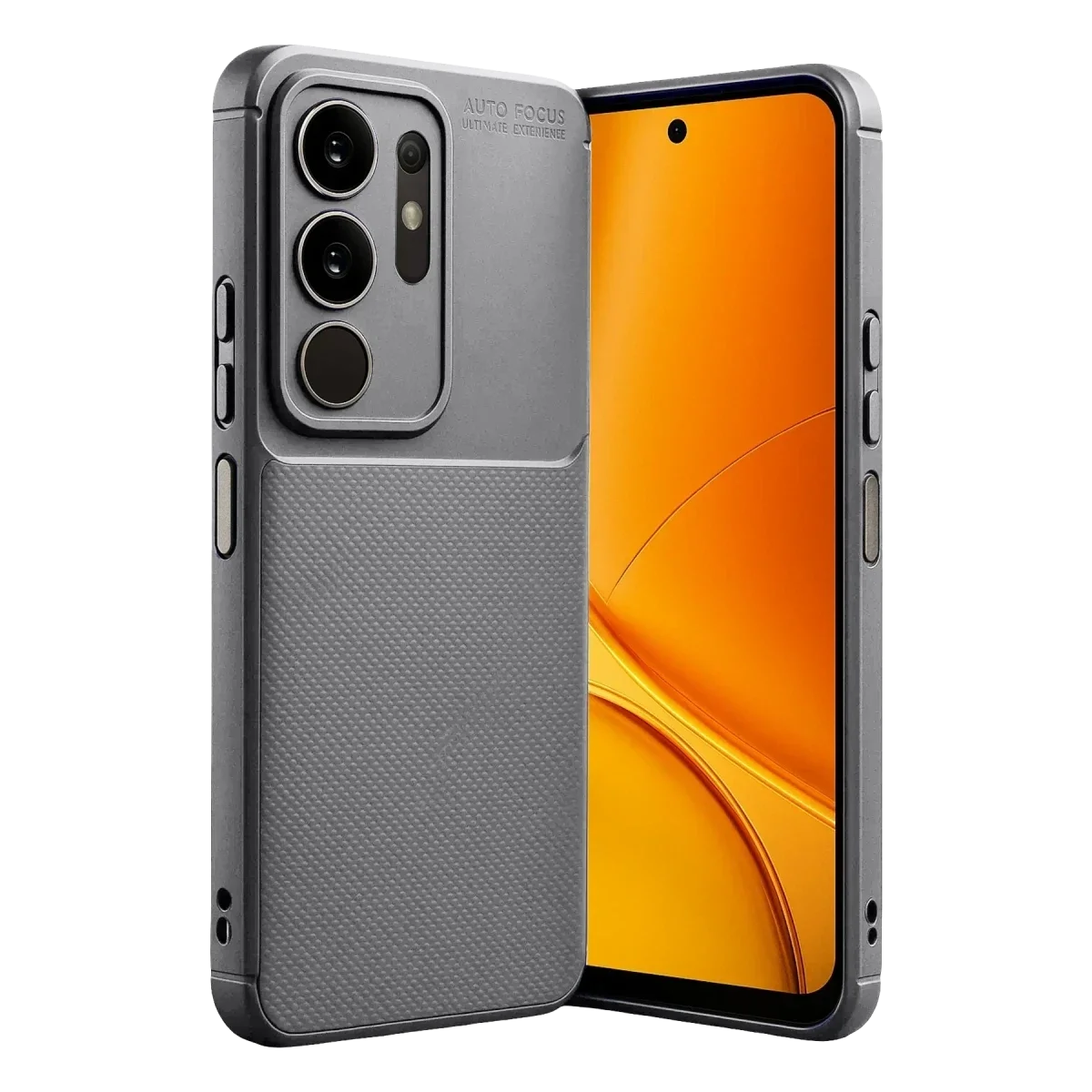 Vivo Y29 4G Auto Focus Karbon Kapak - Gri