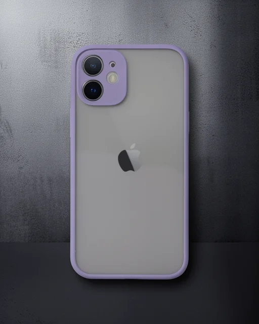 Apple İphone 11 Pro Max Kılıf Montreal Silikon Kapak - Mor