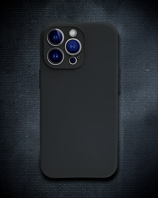 Apple İphone 14 Pro Max Kılıf First Silikon - Siyah