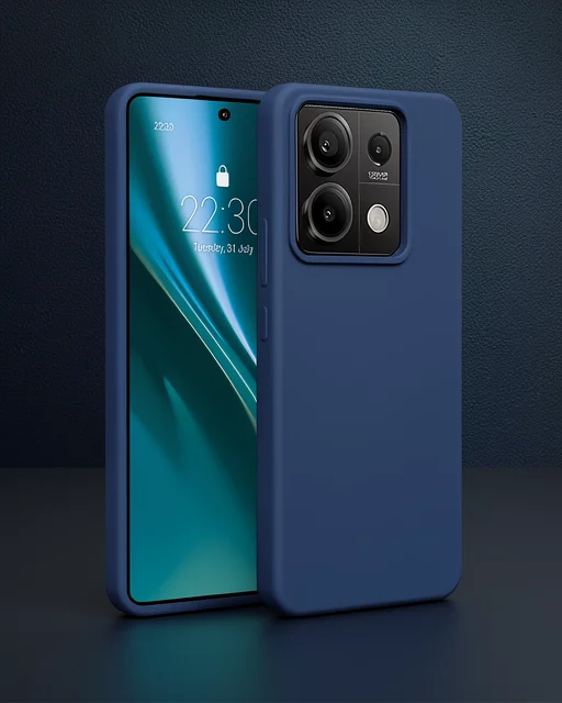 Xiaomi Redmi Note 13 4g Kılıf First Silikon - Lacivert
