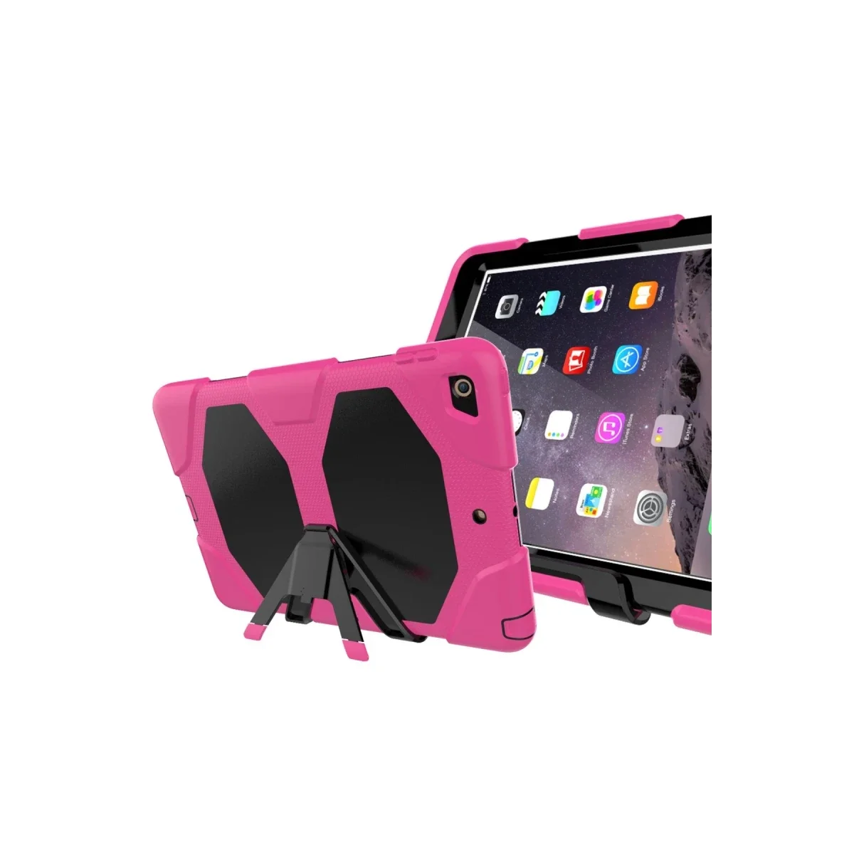 Apple iPad 5 Air 9.7 Kılıf Griffin Tablet Kapak - Pembe görsel 4