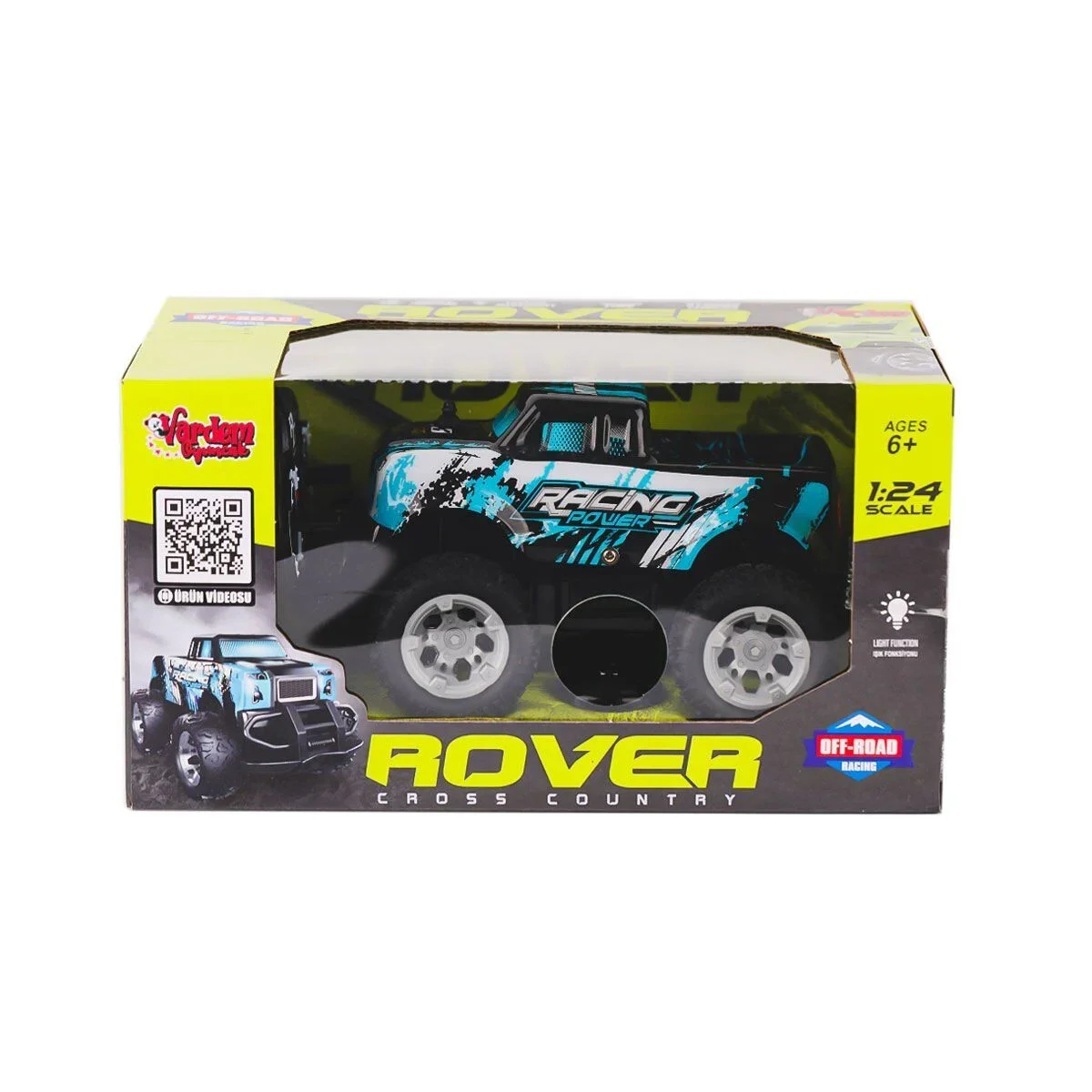SYR-666-842-3-4-5-6-7 Kumandalı Şarjlı Rover Off Road Işıklı araba 1:24 -Vardem Oyuncak görsel 5