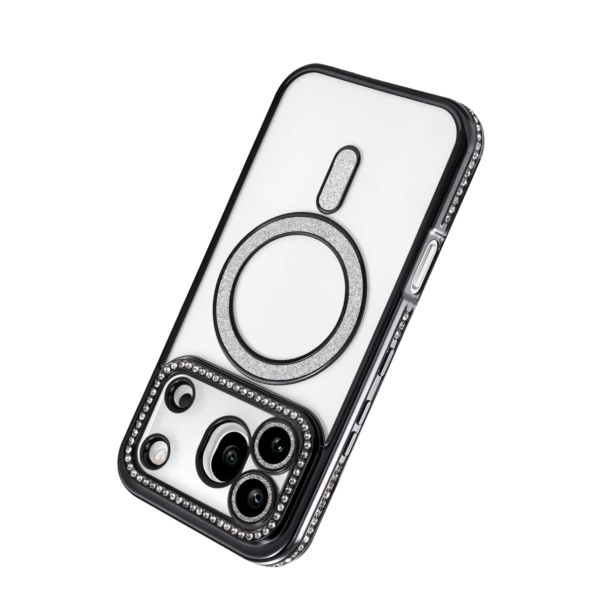 Huawei Honor 600 Pro Joke Simli Magneticsafe Kılıf - Siyah görsel 3