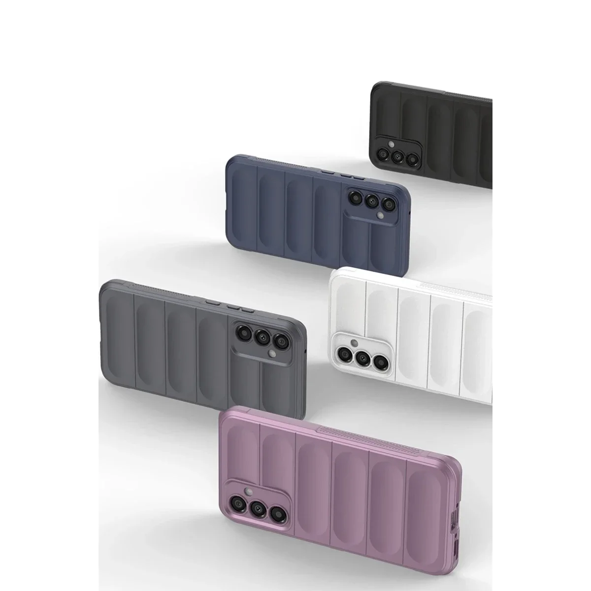 Samsung Galaxy A05S Kılıf Optimum Silikon - Krem görsel 2