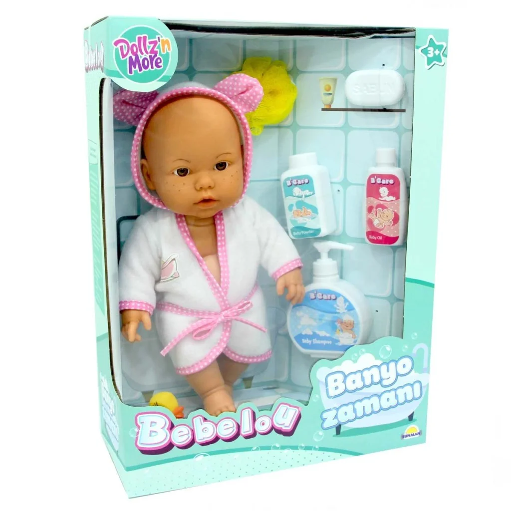 NessiWorldman Bebelou Banyo Zamanı Bebek görsel 4