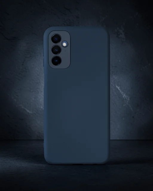 Samsung Galaxy M23 Kılıf Nano İçi Kadife Silikon - Lacivert