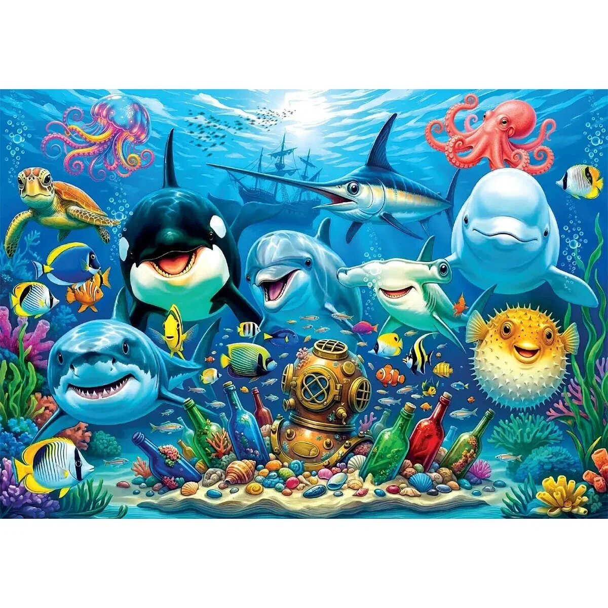 31508 Ocean Harmony 100 Parça Puzzle görsel 2