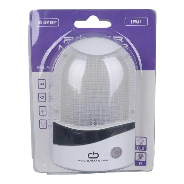 PM-34096 1 Watt Ledli Fotoselli Sensörlü Gece Lambası görsel 3