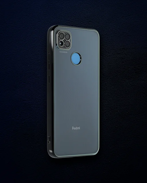 Xiaomi Redmi 9c Kılıf Razer Lensli Silikon - Yeşil