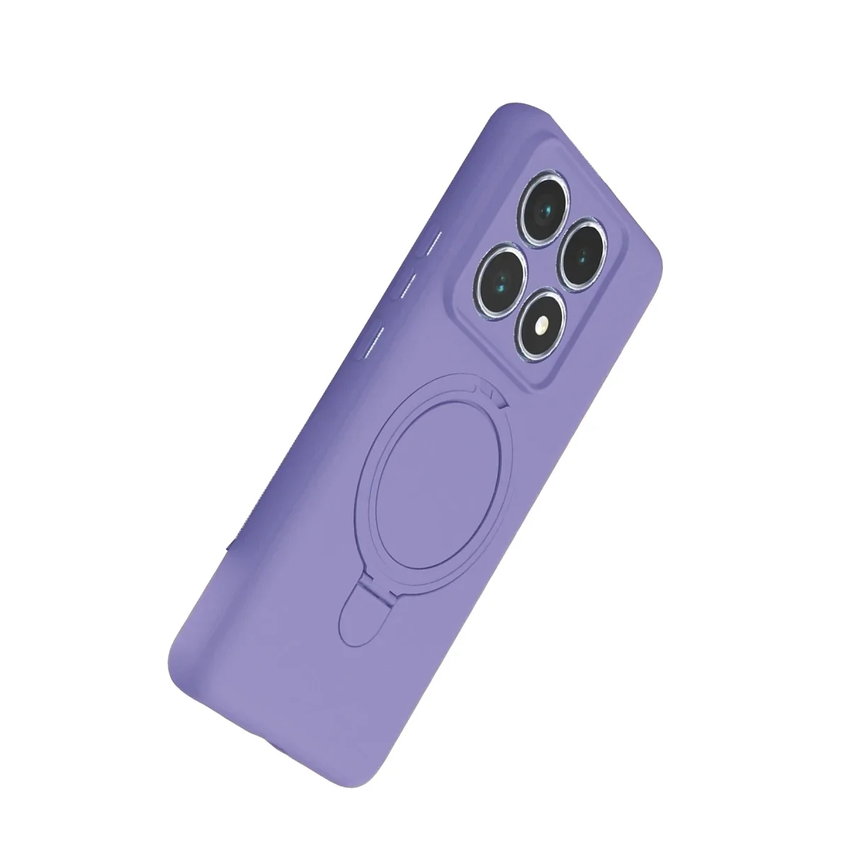 Xiaomi Mi 14T Pro Regal Magsafe Standlı Kapak - Lila görsel 3