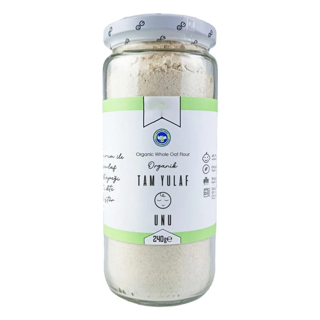Natural Organik Tam Yulaf Unu 240gr