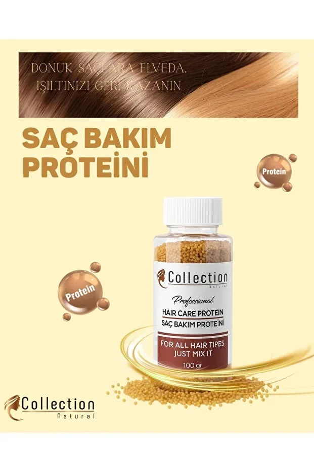 Natural Protein Tozu 100 g - Saç Bakım