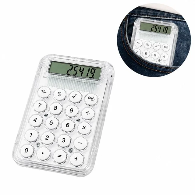 PM-25419 Beyaz ni Hesap Makinesi