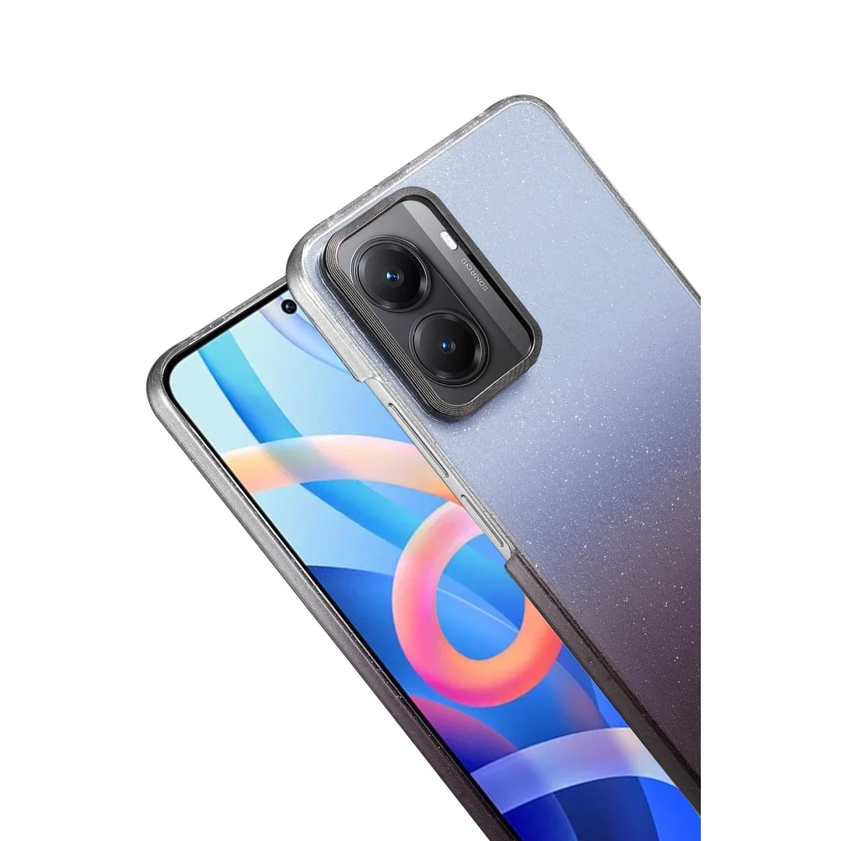 Xiaomi Poco X7 Pro Glossy Kapak - Siyah görsel 3