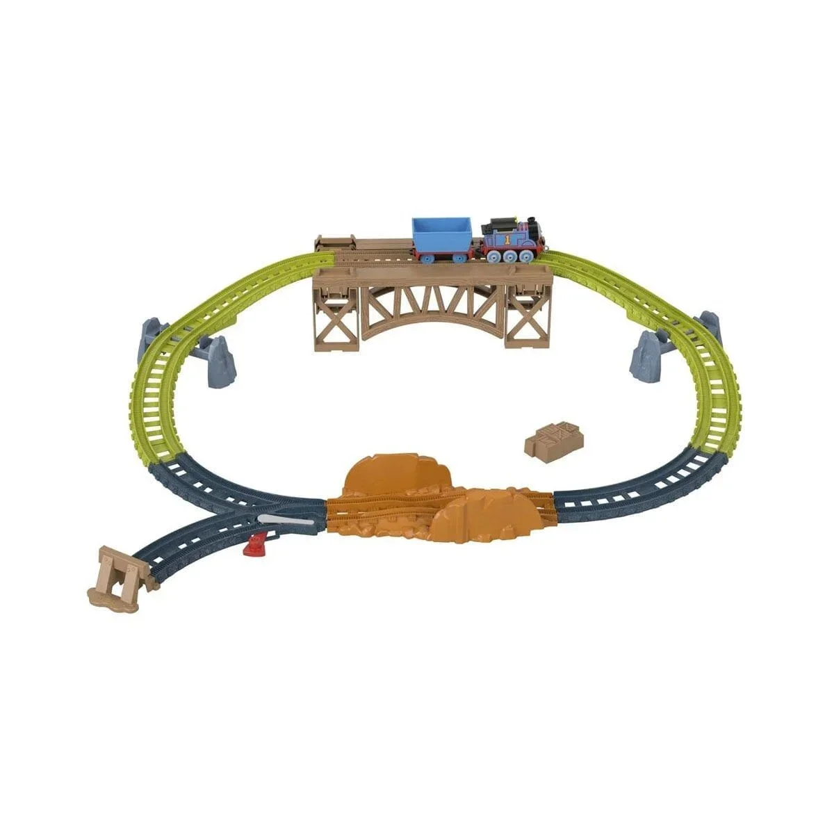 HGY82 Thomas ve Arkadaşları - Tren Seti (Sür-Bırak) görsel 4
