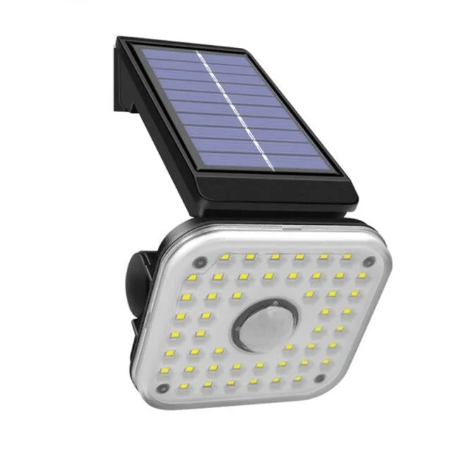 LF-1750B 48 SMD Ledli 3 Modlu Sensörlü Solar Duvar Lambası görsel 4