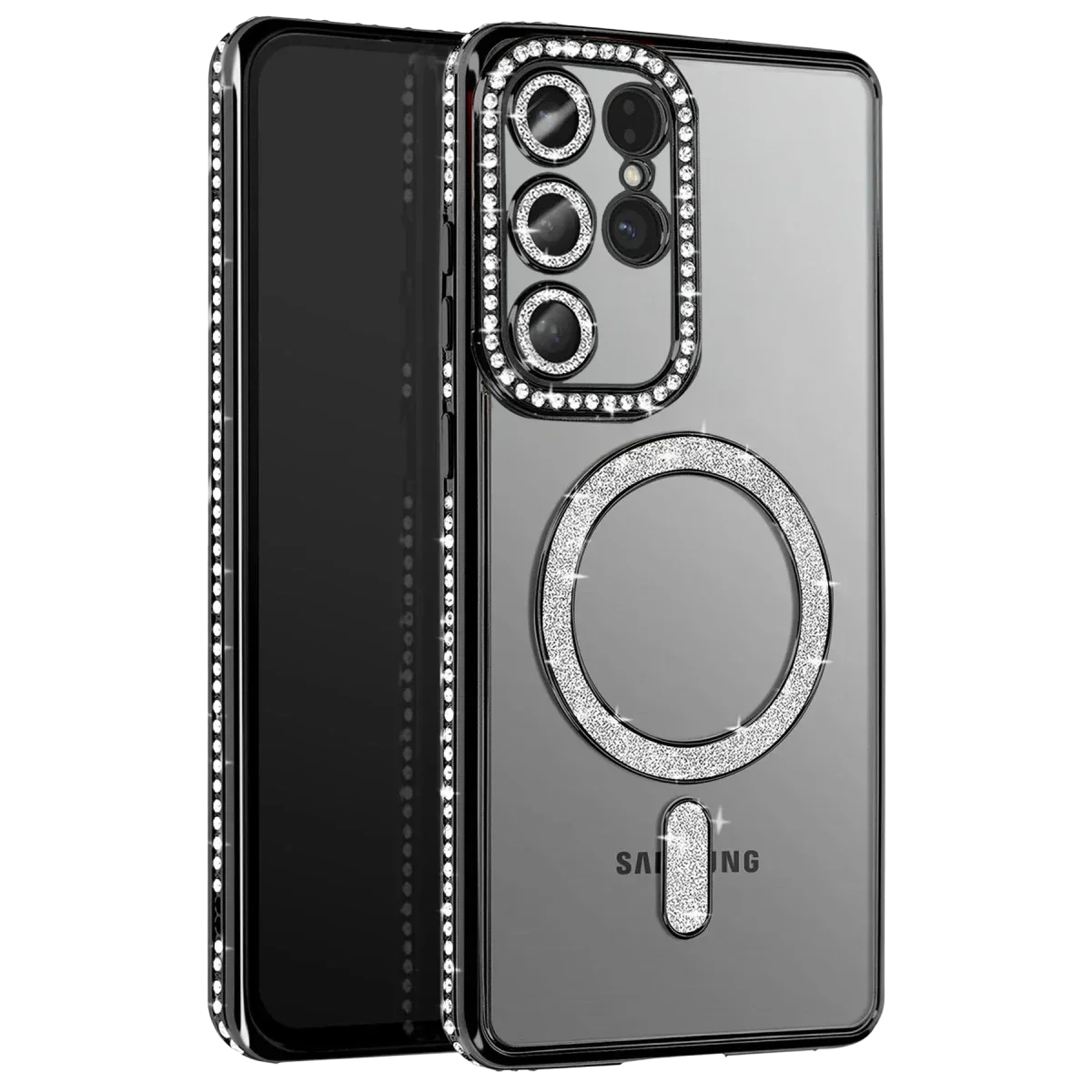 Samsung Galaxy S26 Ultra Joke Simli Magneticsafe Kılıf - Siyah