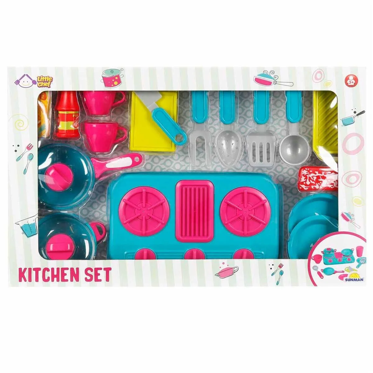 S00004253 -sun-rst-lch-mutfak Set Ocak/tencere/tava Aks.byk.kutu 2A görsel 6