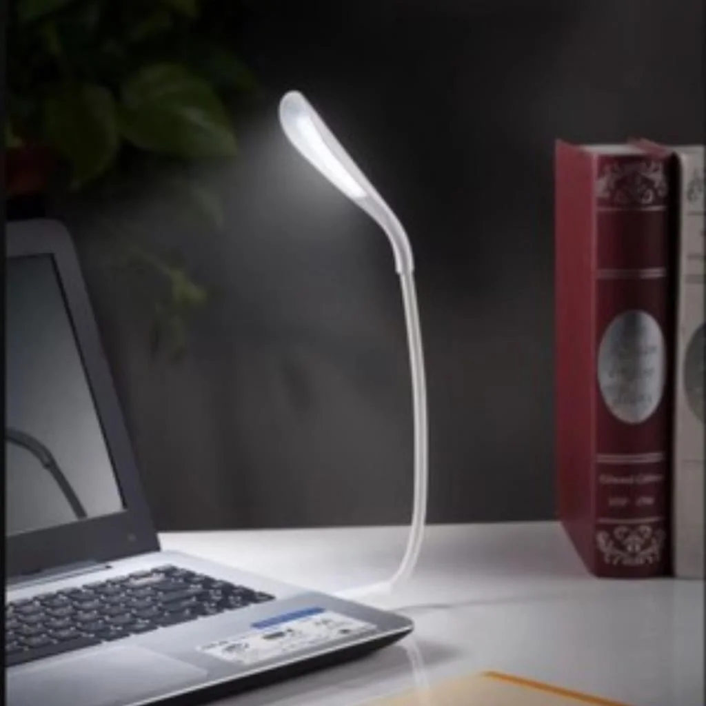 USB Girişli 14 Ledli 3 Kademeli Dokunmatik Masa/Kitap Okuma Lambası Ledi Beyaz görsel 4