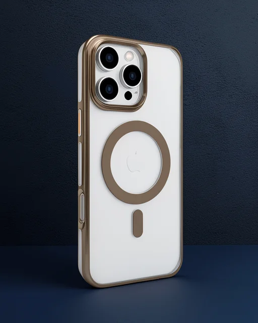 Joko Apple İphone 16 Pro Gleam Pc Sert Magsafe Kılıf - Kahverengi