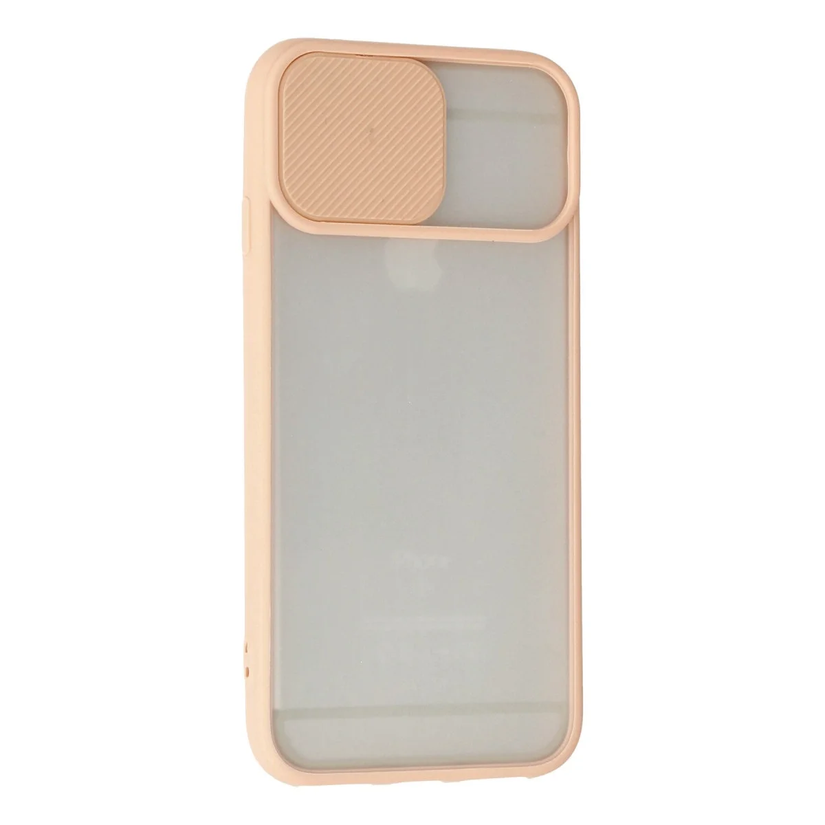 Apple İphone 6 Plus Kılıf Palm Buzlu Kamera Sürgülü Silikon - Pembe görsel 3