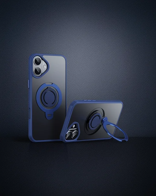 Joko Apple İphone 16 Avatar 360 Dönen Magsafe Kapak - Lacivert