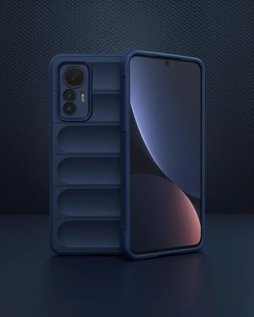 Xiaomi Mi 12 Lite Kılıf Optimum Silikon - Lacivert