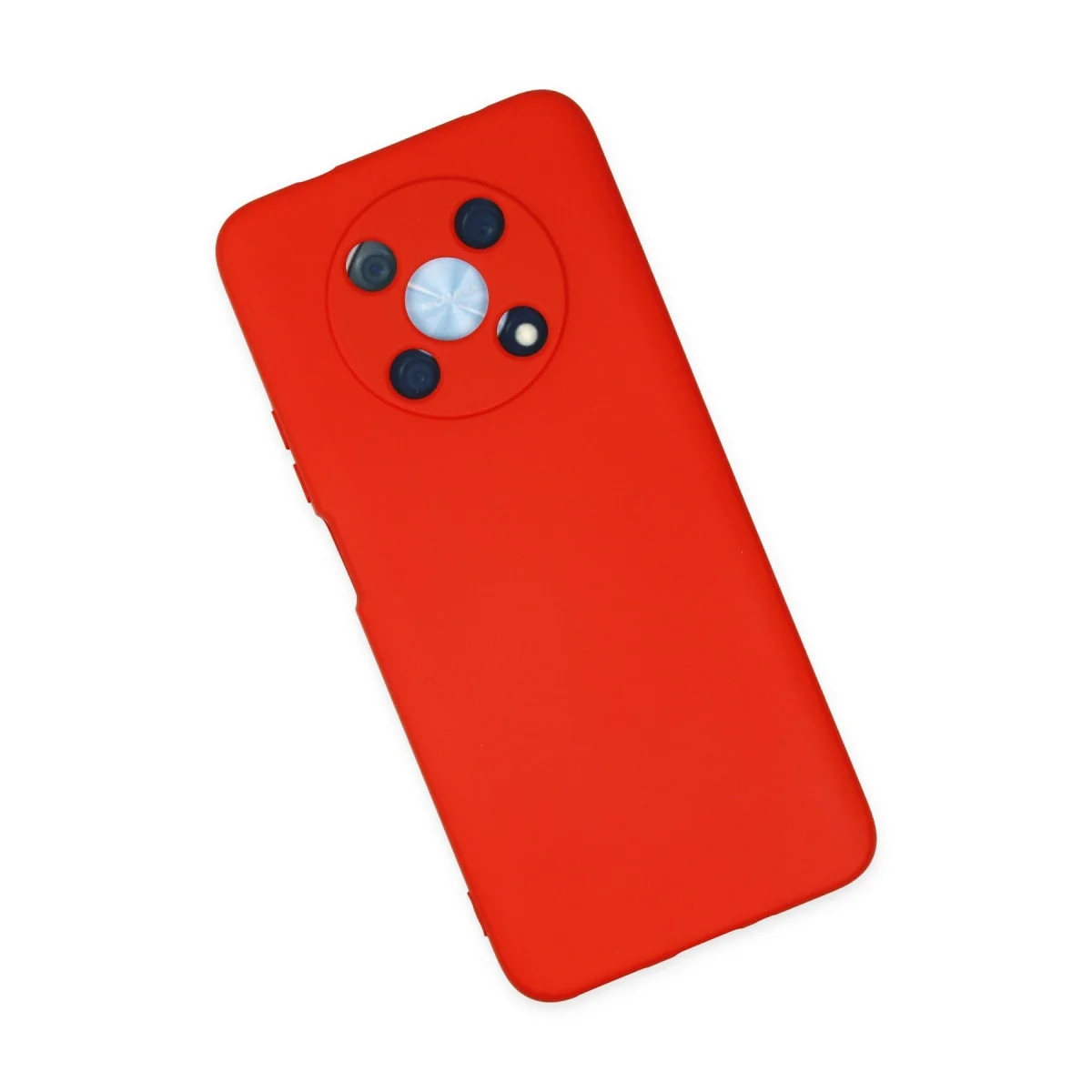 Huawei Nova Y90 Kılıf Nano İçi Kadife Silikon - Kırmızı görsel 3