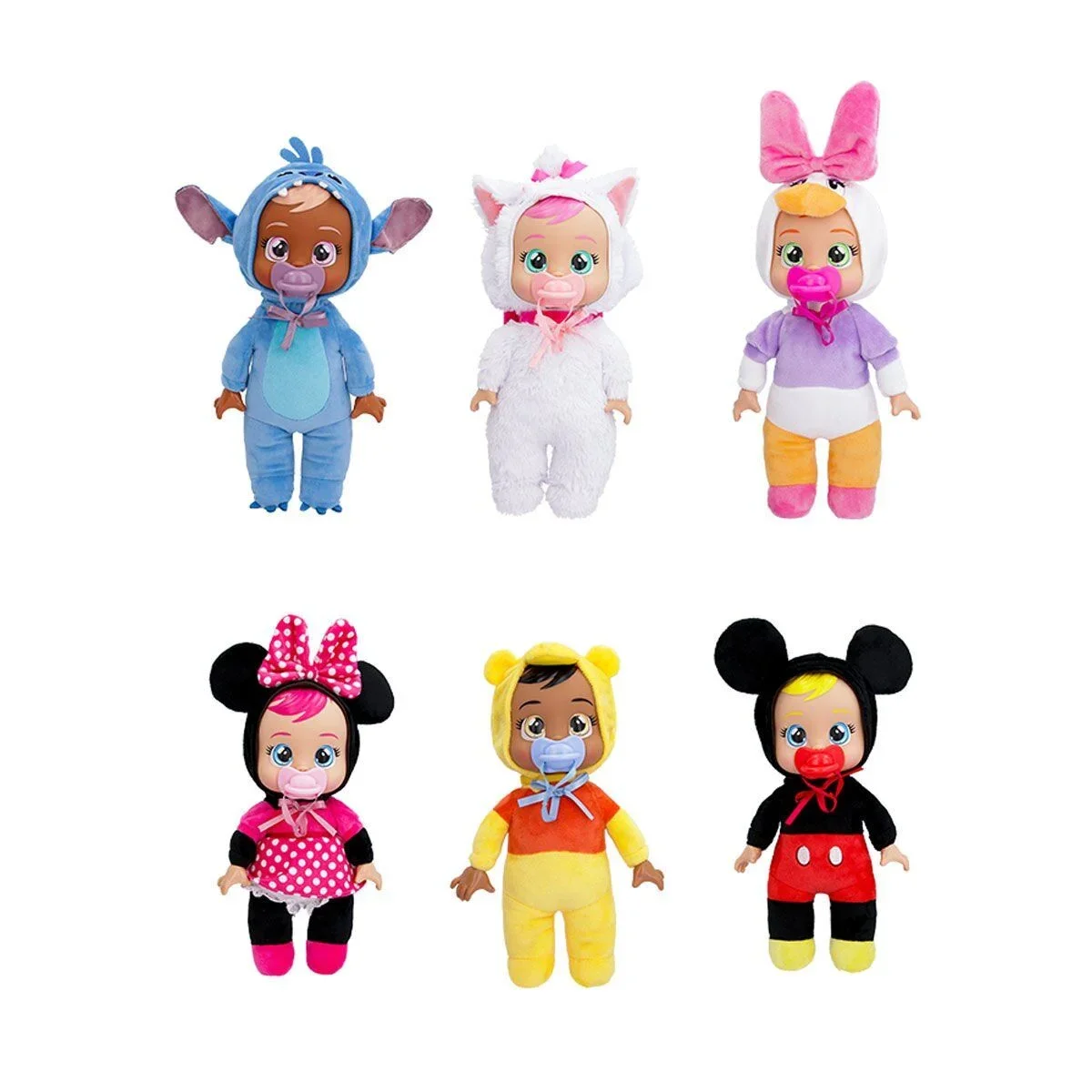CYB52000 Cry Babies Ağlayan Yumuş Disney Bebekler görsel 2
