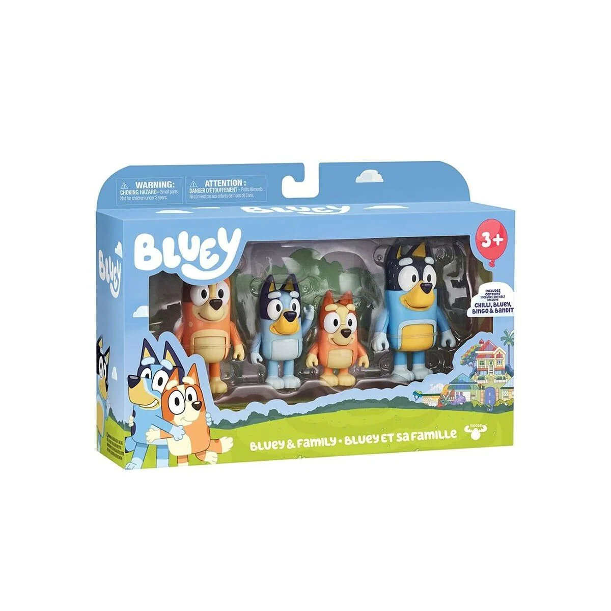 BLUEY 19201 Bluey 4lü Figür Seti Asorti görsel 4
