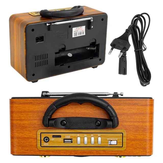 MagicVoice MV-112BT USB - SD - FM - Bluetooth Destekli Nostaljik Radyo görsel 2