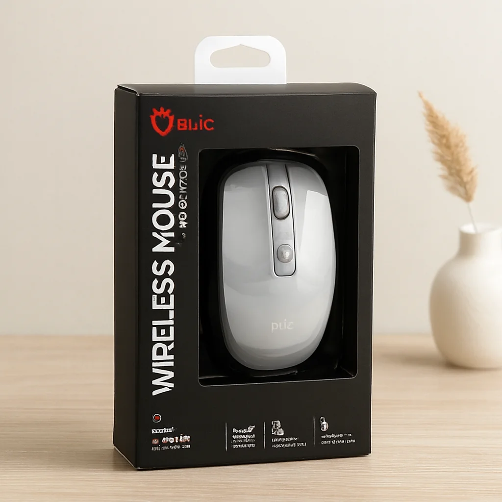 Kablosuz Mouse 1600 DPI Beyaz