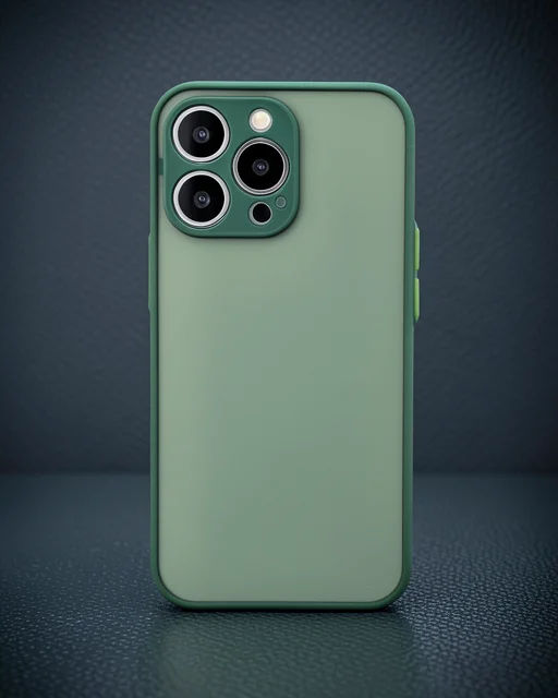 Apple İphone 14 Pro Max Kılıf Montreal Silikon Kapak - Yeşil