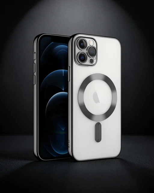 Apple İphone 13 Pro Kılıf Kross Magneticsafe Kapak - Siyah