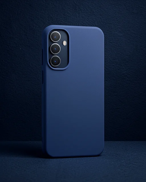 Samsung Galaxy A15 4g Kılıf First Silikon - Lacivert