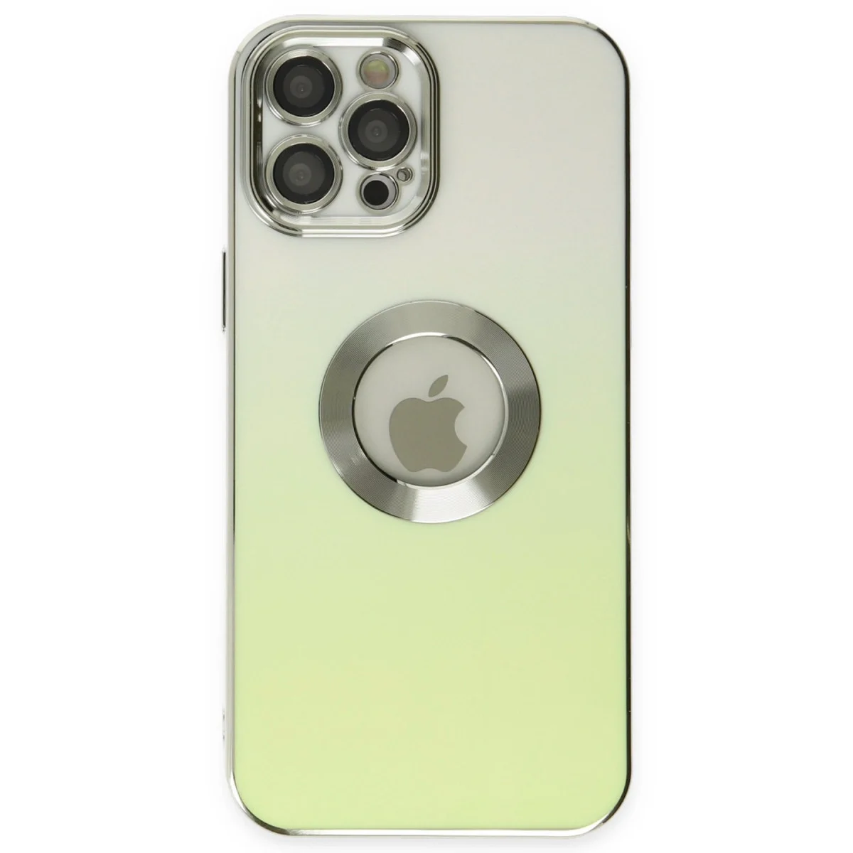 Apple İphone 12 Pro Kılıf Best Silikon - Yeşil