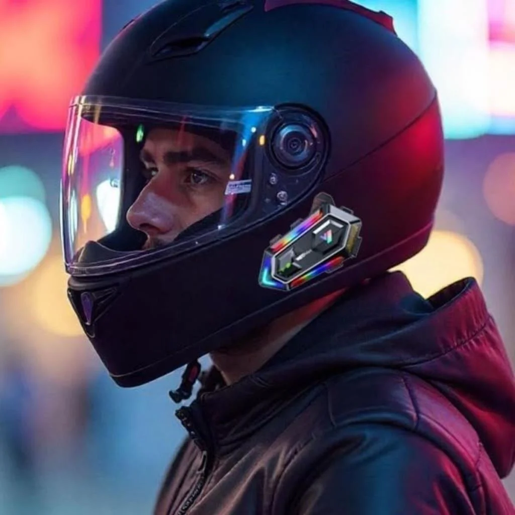 Y20 Motorsikletler İçin Kablosuz Bluetooth Kulaklıklı – Suya Dayanıklı, Uzun Ömürlü Batarya, Gürültü Engelleme Özellikli Kask Kulaklığı görsel 2