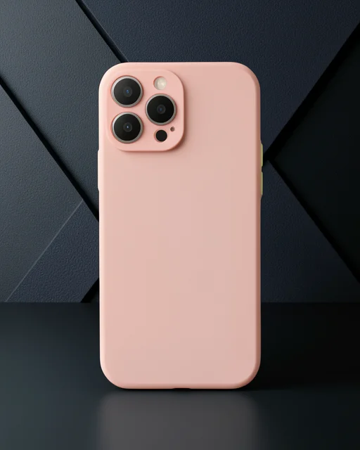 Apple İphone 13 Pro Max Kılıf Montreal Silikon Kapak - Pembe