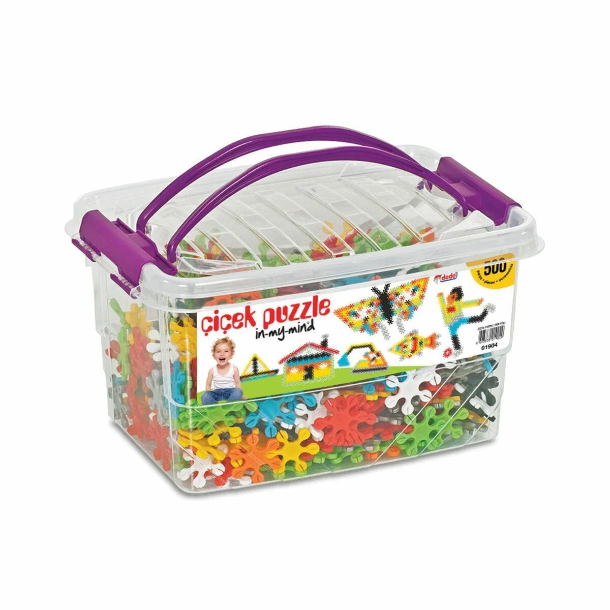 01904 Çiçek Puzzle Box (500PCS) görsel 2