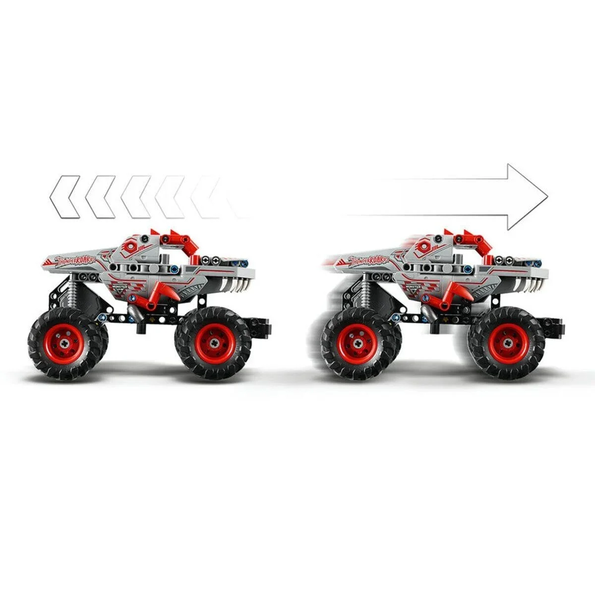 42200 Lego Technic Monster Jam ThunderROARus Çek-Bırak 232 parça +7 yaş görsel 4