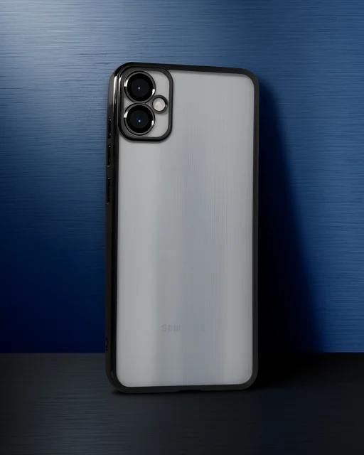 Samsung Galaxy A05 Kılıf Razer Lensli Silikon - Siyah