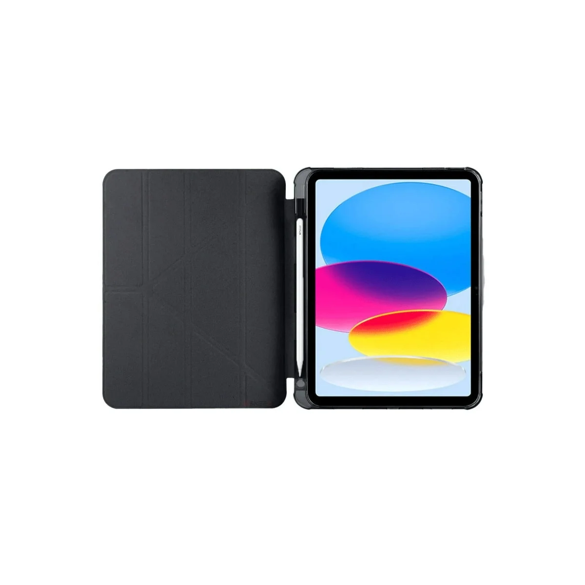 Apple İpad 2022 10.9 (10.nesil) Kılıf Kalemlikli Mars Tablet Kılıfı - Siyah görsel 3